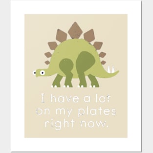 cute dino Posters and Art